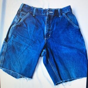 Men's Blue Denim Shorts